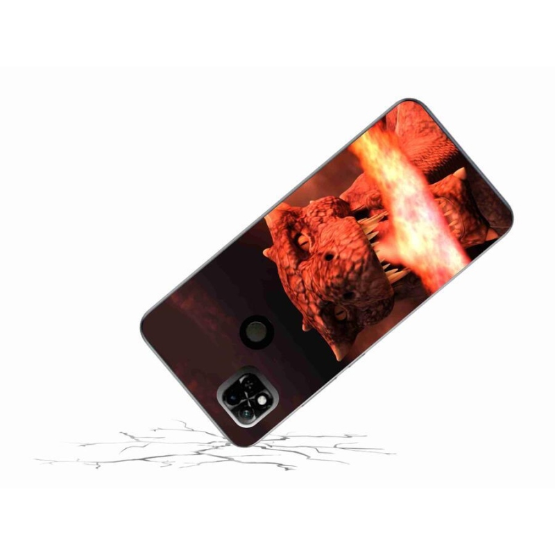 Gélový kryt mmCase na mobil Xiaomi Redmi 10A - drak
