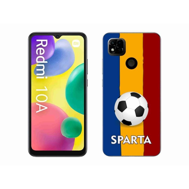 Gélový kryt mmCase na mobil Xiaomi Redmi 10A - futbal 1