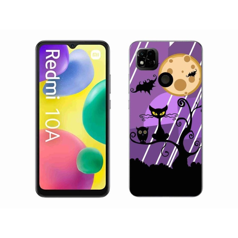 Gélový kryt mmCase na mobil Xiaomi Redmi 10A - halloween