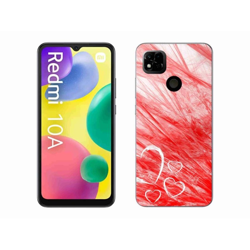 Gélový kryt mmCase na mobil Xiaomi Redmi 10A - heart