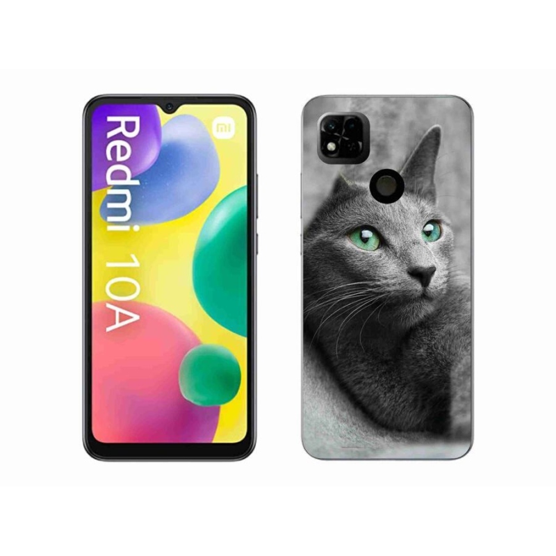 Gélový kryt mmCase na mobil Xiaomi Redmi 10A - mačka 2