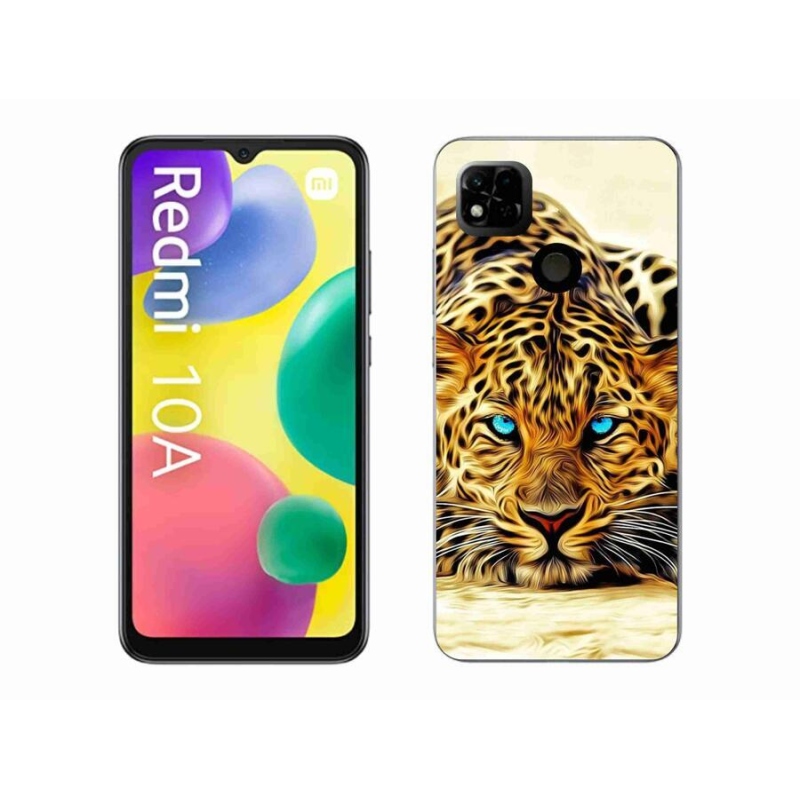 Gélový kryt mmCase na mobil Xiaomi Redmi 10A - kreslený tiger