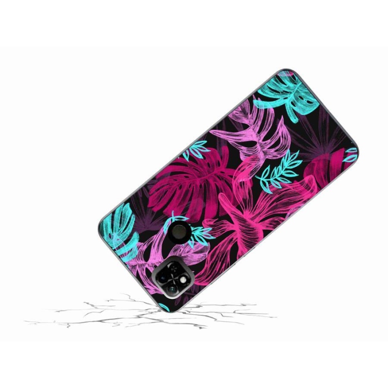 Gélový kryt mmCase na mobil Xiaomi Redmi 10A - kvety 1