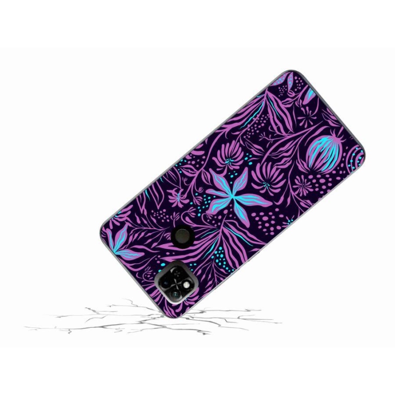 Gélový kryt mmCase na mobil Xiaomi Redmi 10A - kvety 2