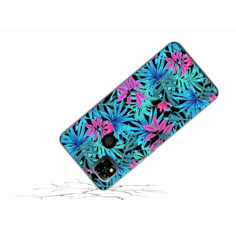 Gélový kryt mmCase na mobil Xiaomi Redmi 10A - kvety 3
