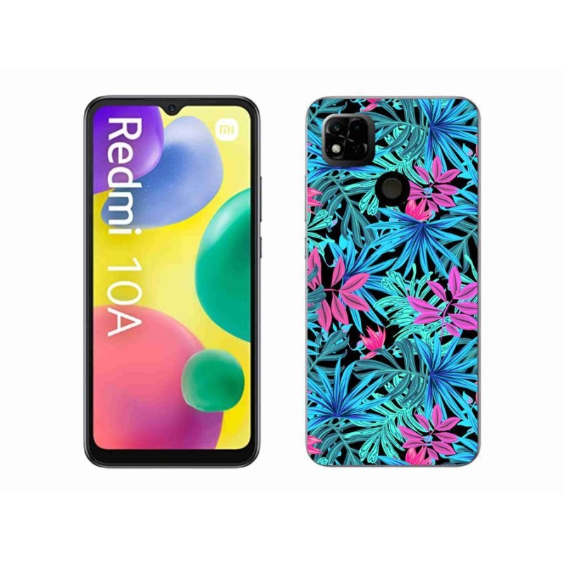 Gélový kryt mmCase na mobil Xiaomi Redmi 10A - kvety 3