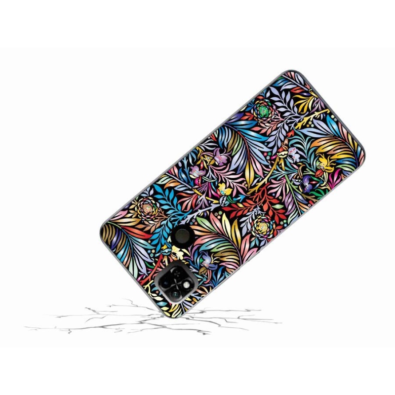 Gélový kryt mmCase na mobil Xiaomi Redmi 10A - kvety 5