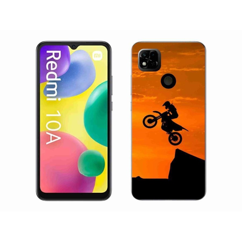 Gélový kryt mmCase na mobil Xiaomi Redmi 10A - motocross