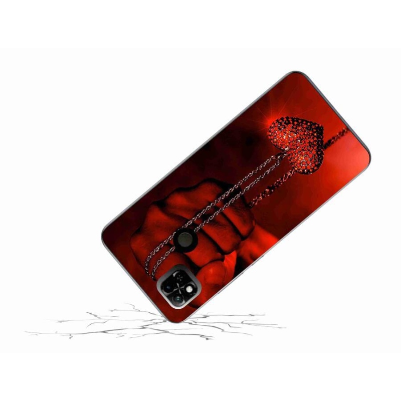 Gélový kryt mmCase na mobil Xiaomi Redmi 10A - náhrdelník