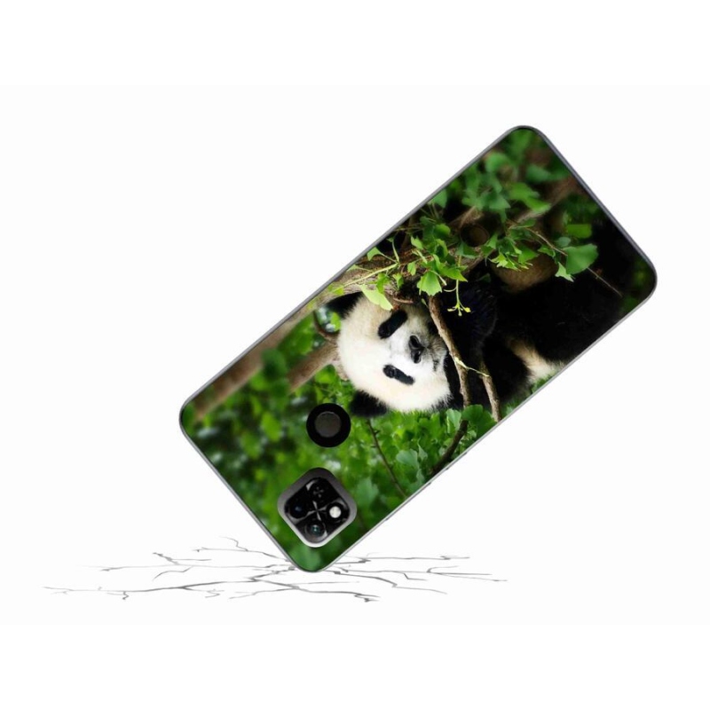 Gélový kryt mmCase na mobil Xiaomi Redmi 10A - panda