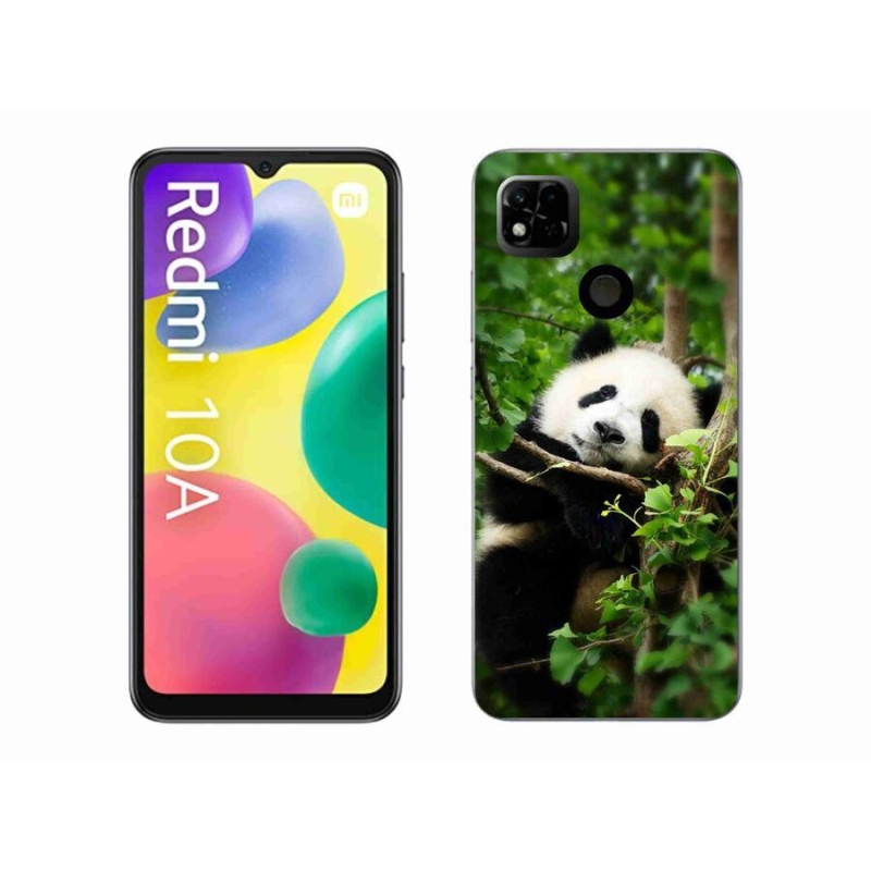 Gélový kryt mmCase na mobil Xiaomi Redmi 10A - panda