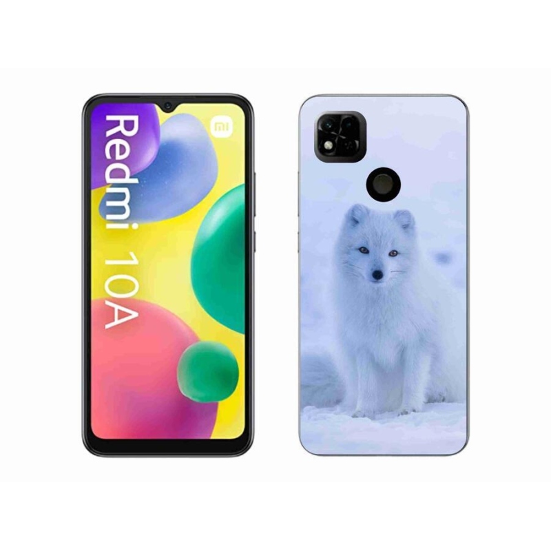 Gélový kryt mmCase na mobil Xiaomi Redmi 10A - polárna líška