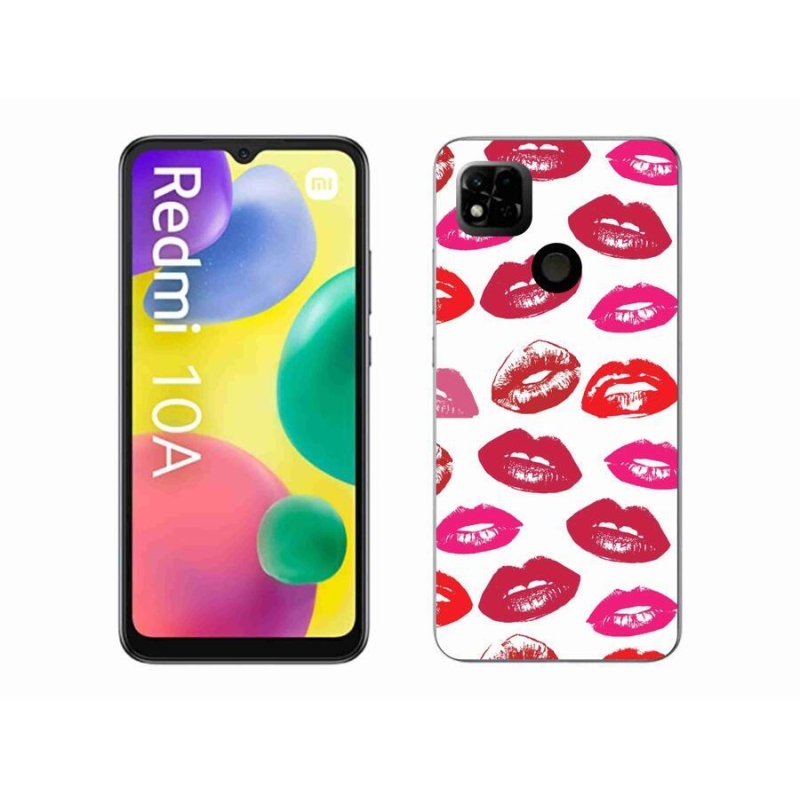 Gélový kryt mmCase na mobil Xiaomi Redmi 10A - pery