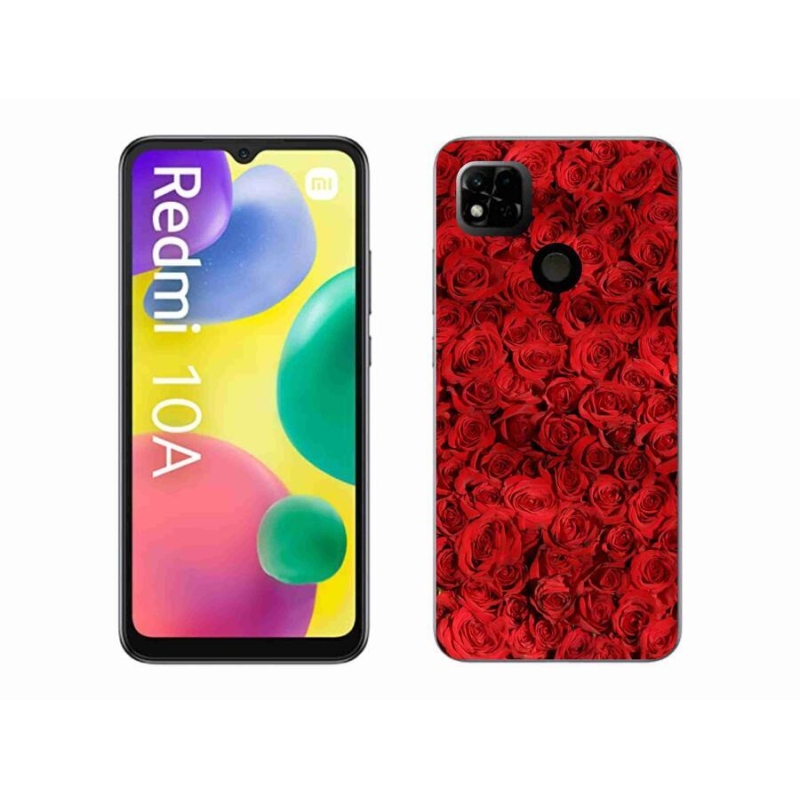 Gélový kryt mmCase na mobil Xiaomi Redmi 10A - ruža