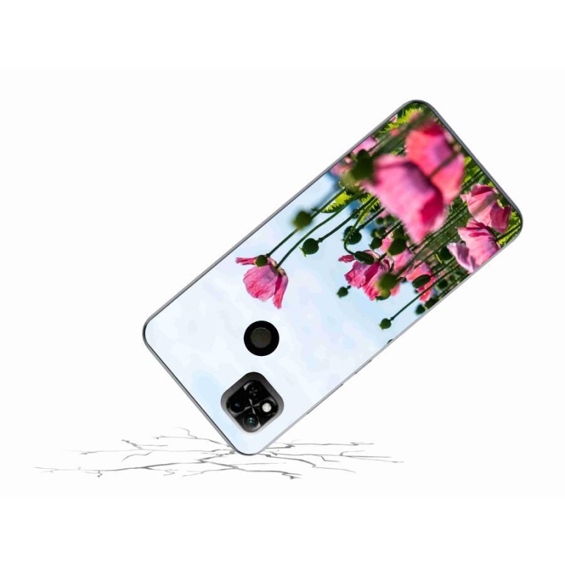 Gélový kryt mmCase na mobil Xiaomi Redmi 10A - vlčí mak