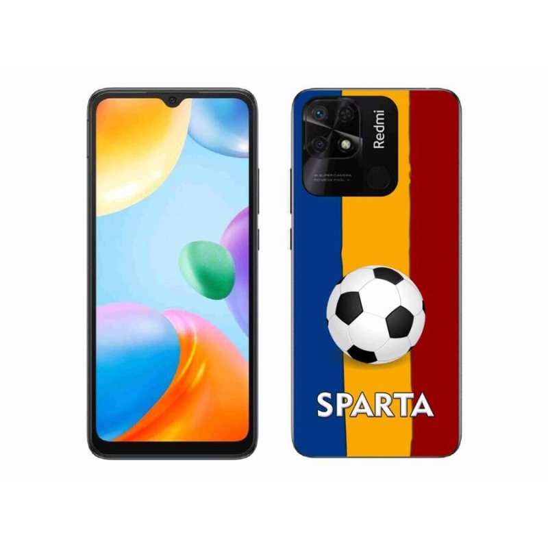 Gélový kryt mmCase na mobil Xiaomi Redmi 10C - futbal 1