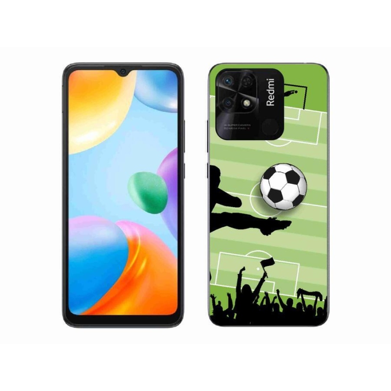 Gélový kryt mmCase na mobil Xiaomi Redmi 10C - futbal 3