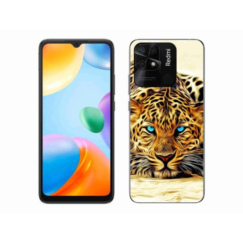 Gélový kryt mmCase na mobil Xiaomi Redmi 10C - kreslený tiger