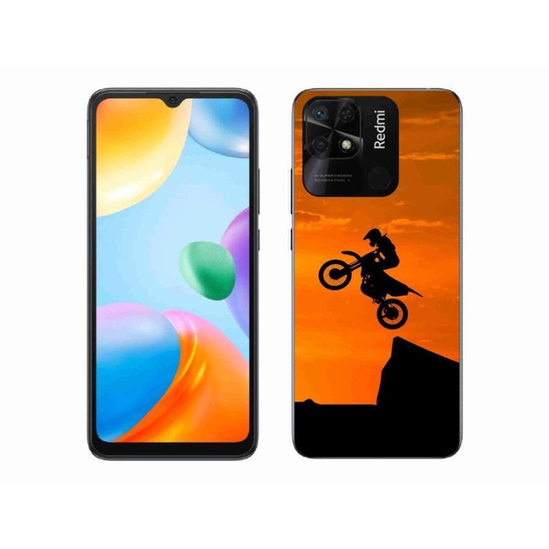 Gélový kryt mmCase na mobil Xiaomi Redmi 10C - motocross