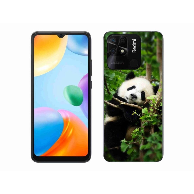 Gélový kryt mmCase na mobil Xiaomi Redmi 10C - panda