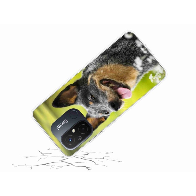 Gélový kryt mmCase na mobil Xiaomi Redmi 12C - austrálsky pastiersky pes