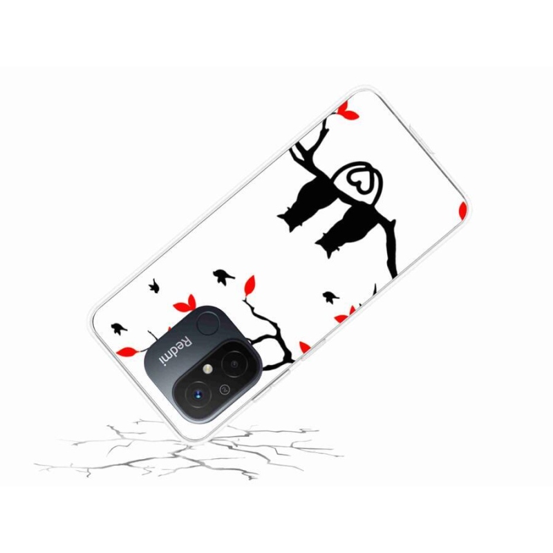 Gélový kryt mmCase na mobil Xiaomi Redmi 12C - mačacia láska