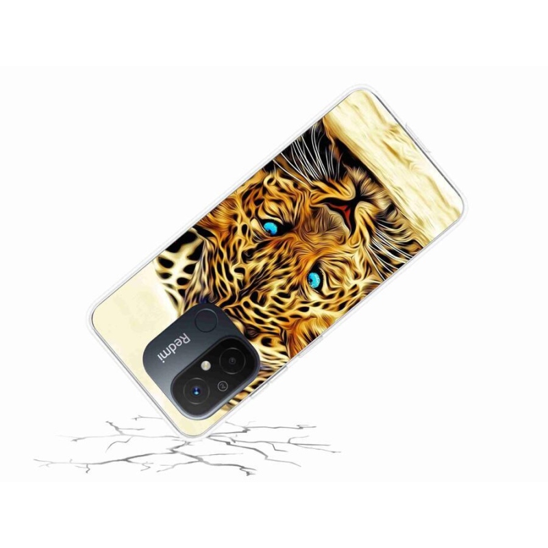 Gélový kryt mmCase na mobil Xiaomi Redmi 12C - kreslený tiger