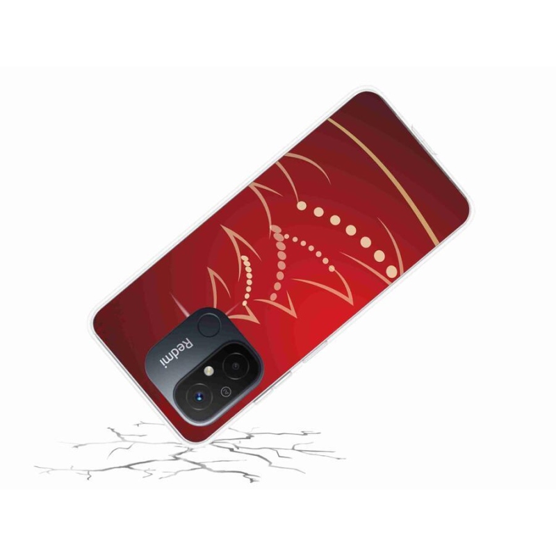 Gélový kryt mmCase na mobil Xiaomi Redmi 12C - kreslený vianočný stromček