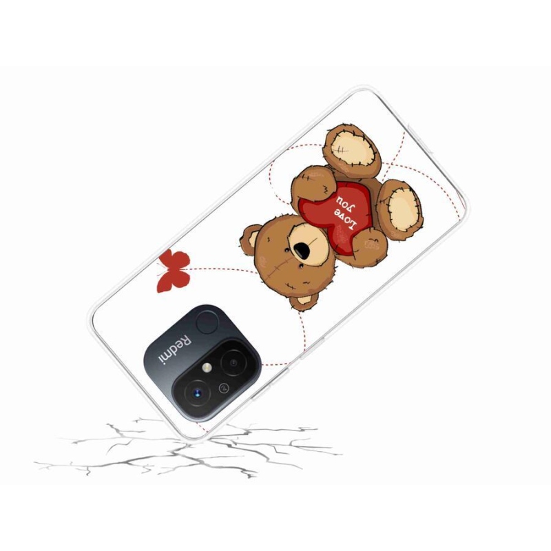 Gélový kryt mmCase na mobil Xiaomi Redmi 12C - love you