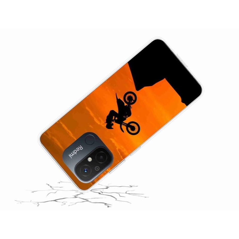 Gélový kryt mmCase na mobil Xiaomi Redmi 12C - motocross