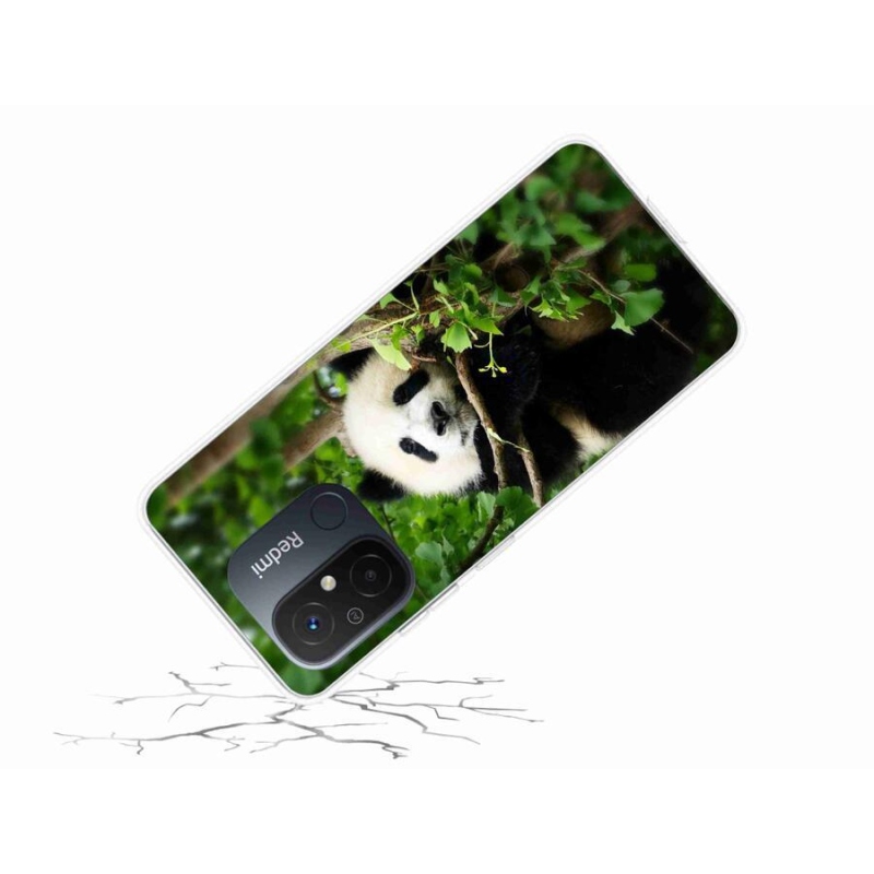 Gélový kryt mmCase na mobil Xiaomi Redmi 12C - panda