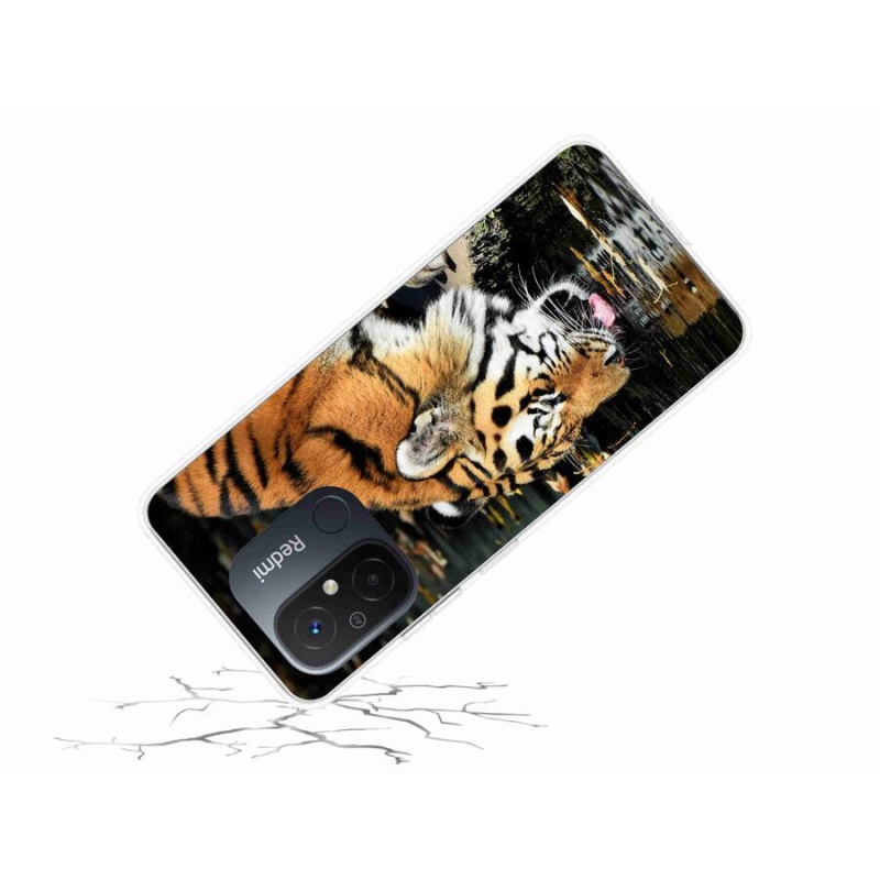 Gélový kryt mmCase na mobil Xiaomi Redmi 12C - smädný tiger