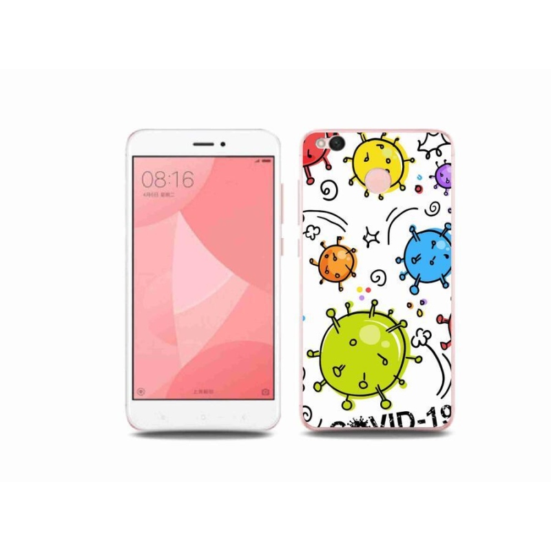 Gélový kryt mmCase na mobil Xiaomi Redmi 4X - covid 2