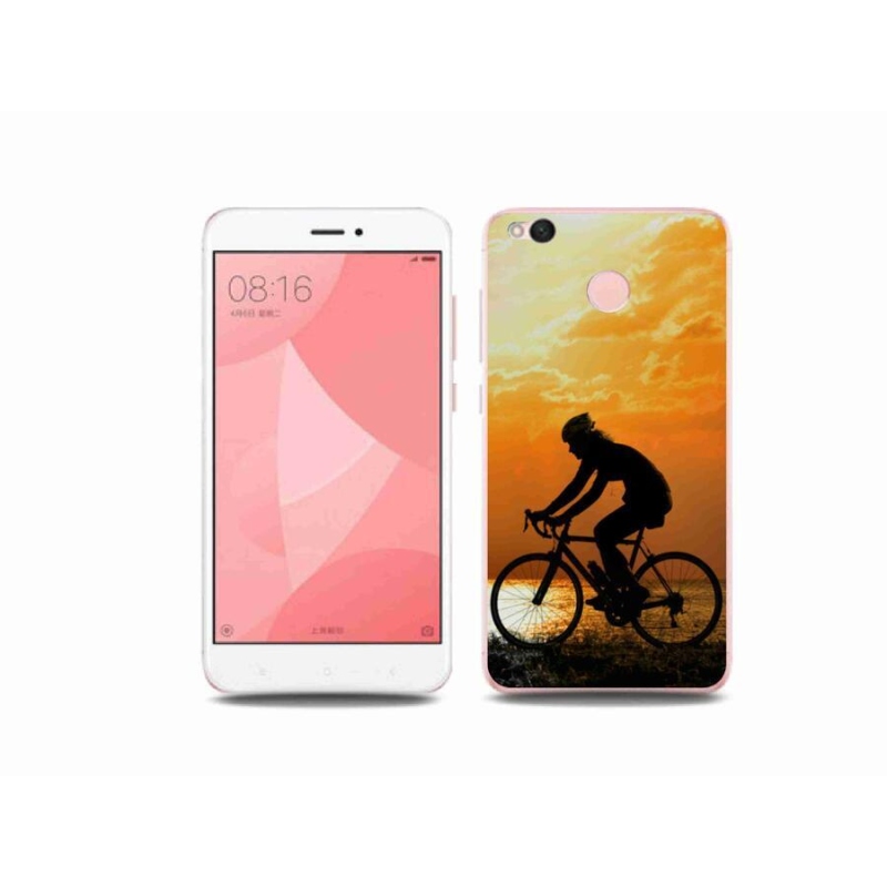 Gélový kryt mmCase na mobil Xiaomi Redmi 4X - cyklovýlety