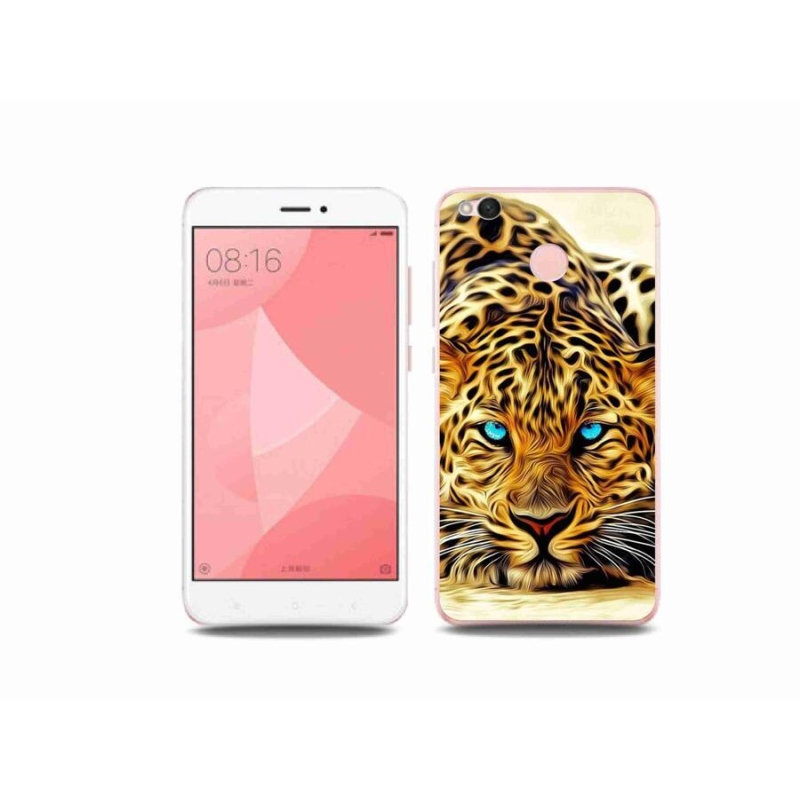 Gélový kryt mmCase na mobil Xiaomi Redmi 4X - kreslený tiger