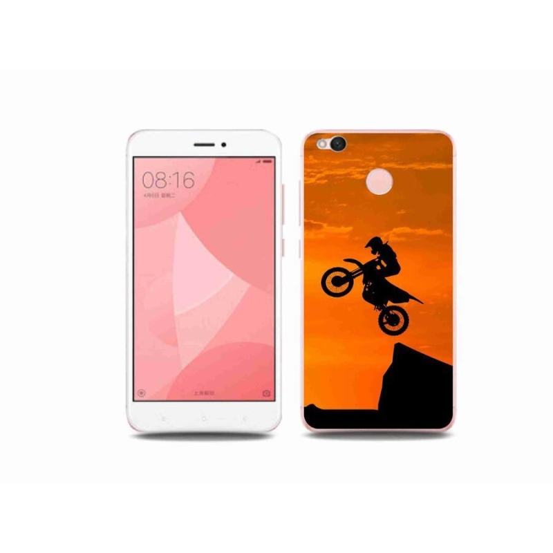 Gélový kryt mmCase na mobil Xiaomi Redmi 4X - motocross