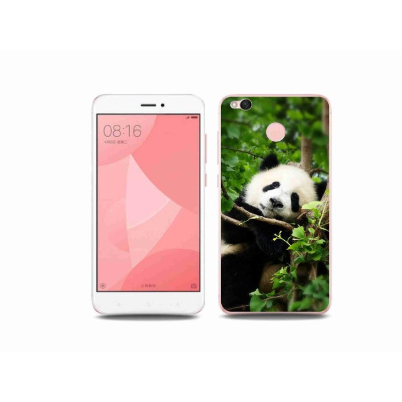 Gélový kryt mmCase na mobil Xiaomi Redmi 4X - panda