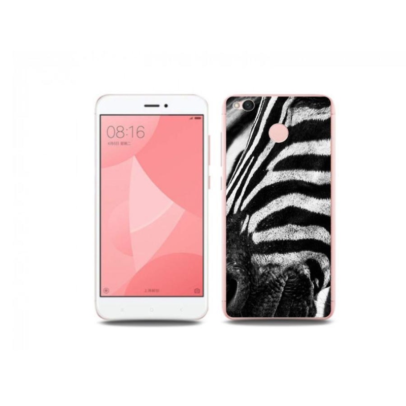 Gélový kryt mmCase na mobil Xiaomi Redmi 4X - zebra