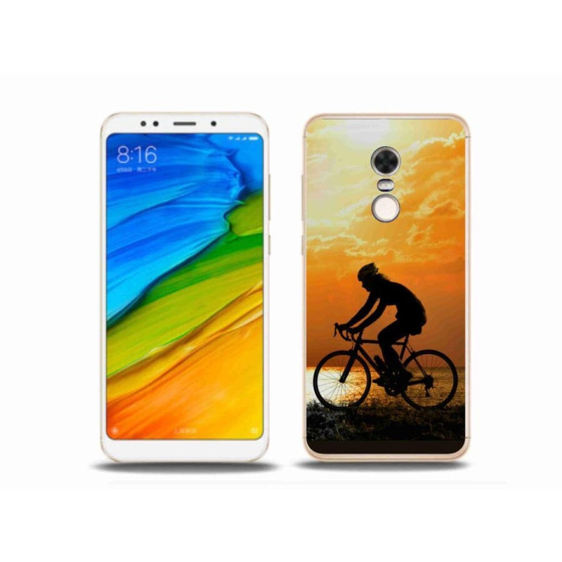 Gélový kryt mmCase na mobil Xiaomi Redmi 5 Plus - cyklovýlety