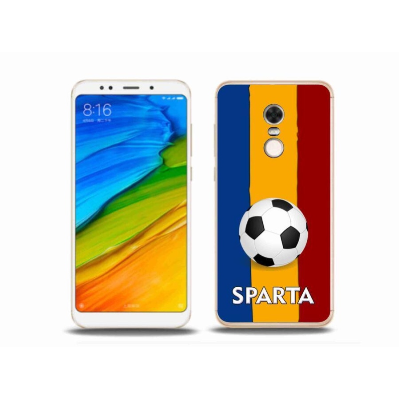 Gélový kryt mmCase na mobil Xiaomi Redmi 5 Plus - futbal 1