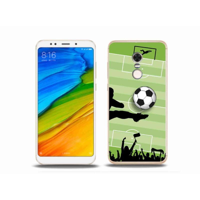 Gélový kryt mmCase na mobil Xiaomi Redmi 5 Plus - futbal 3