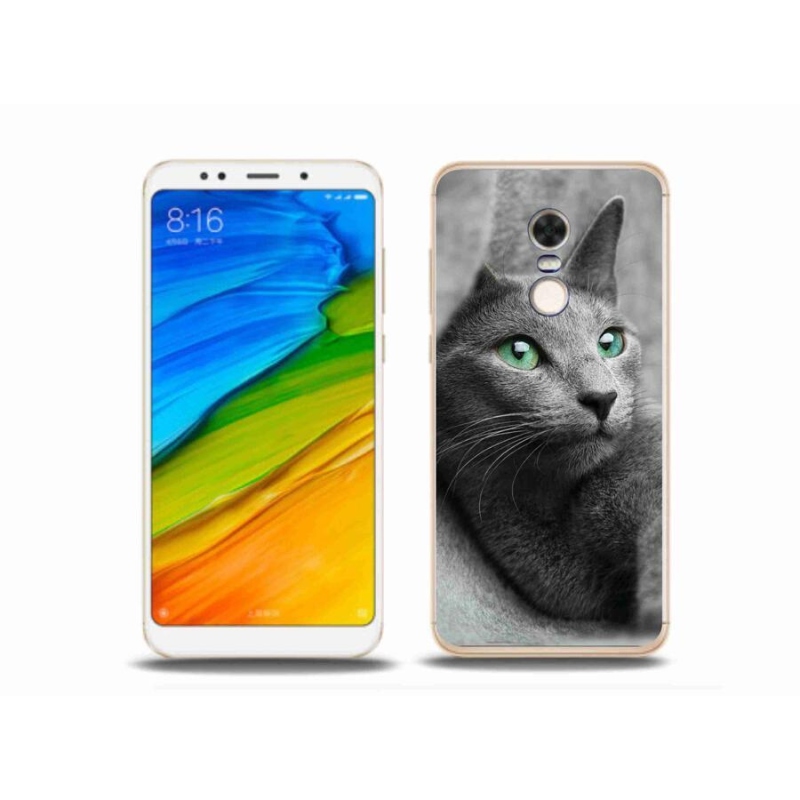 Gélový kryt mmCase na mobil Xiaomi Redmi 5 Plus - mačka 2