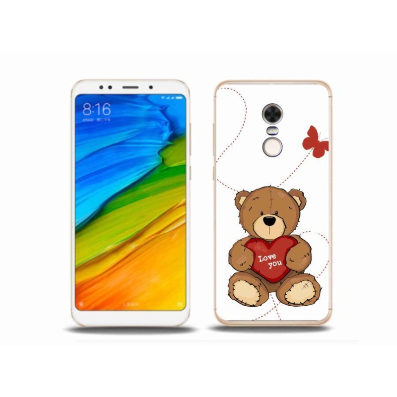 Gélový kryt mmCase na mobil Xiaomi Redmi 5 Plus - love you