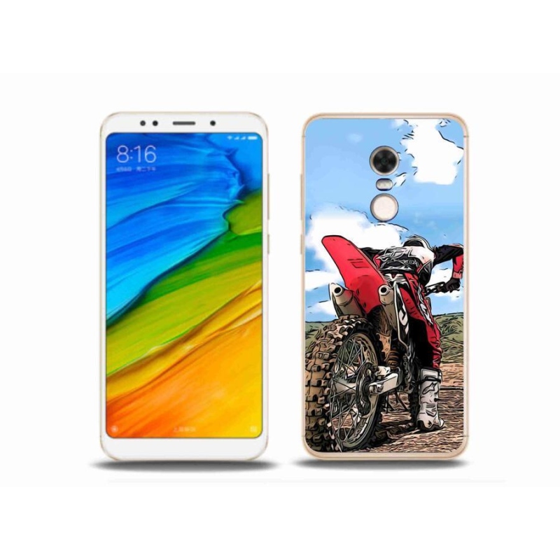 Gélový kryt mmCase na mobil Xiaomi Redmi 5 Plus - moto