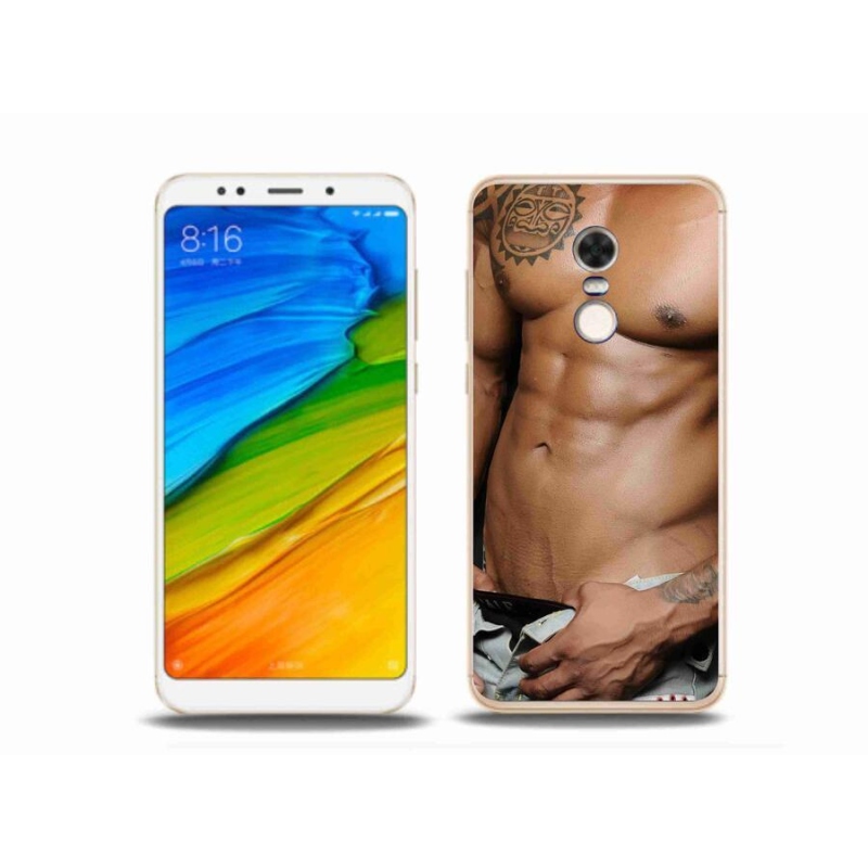 Gélový kryt mmCase na mobil Xiaomi Redmi 5 Plus - sexy muž