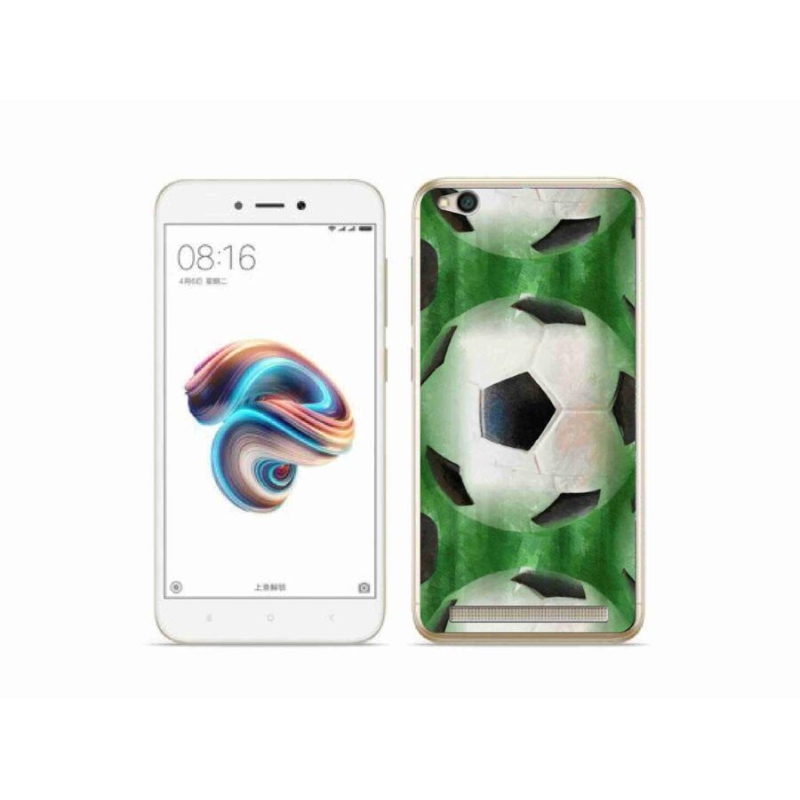 Gélový kryt mmCase na mobil Xiaomi Redmi 5A - futbalová lopta