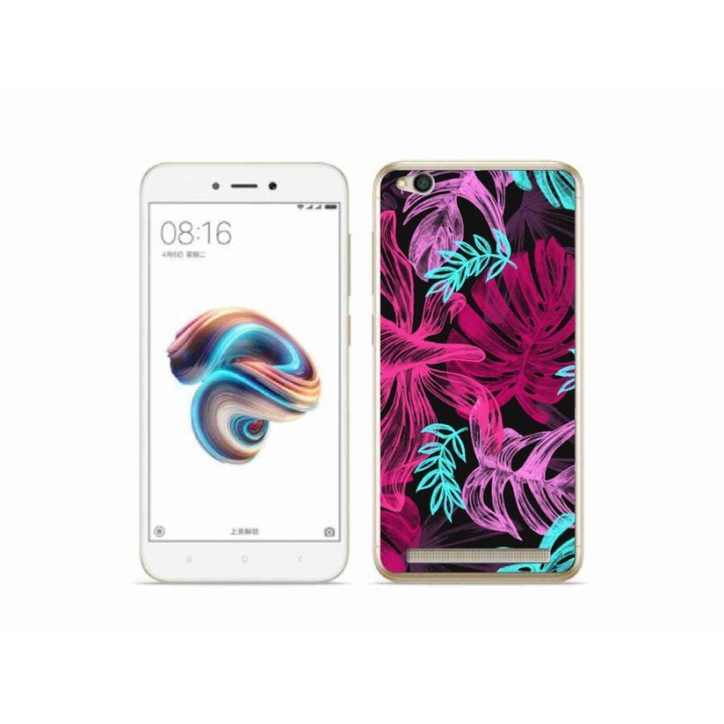 Gélový kryt mmCase na mobil Xiaomi Redmi 5A - kvety 1