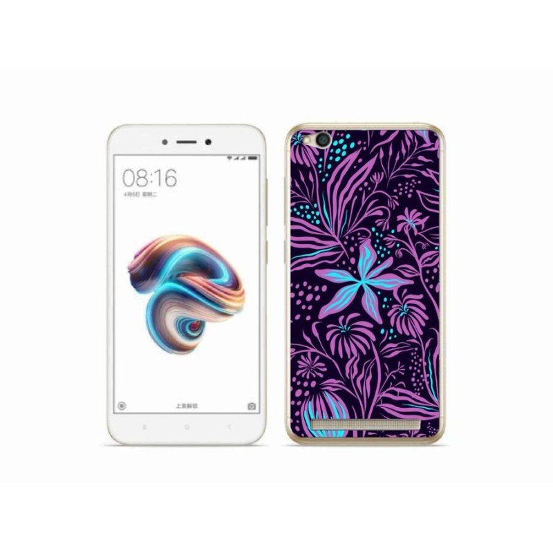 Gélový kryt mmCase na mobil Xiaomi Redmi 5A - kvety 2