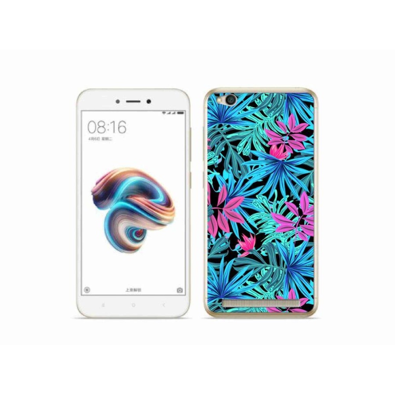 Gélový kryt mmCase na mobil Xiaomi Redmi 5A - kvety 3