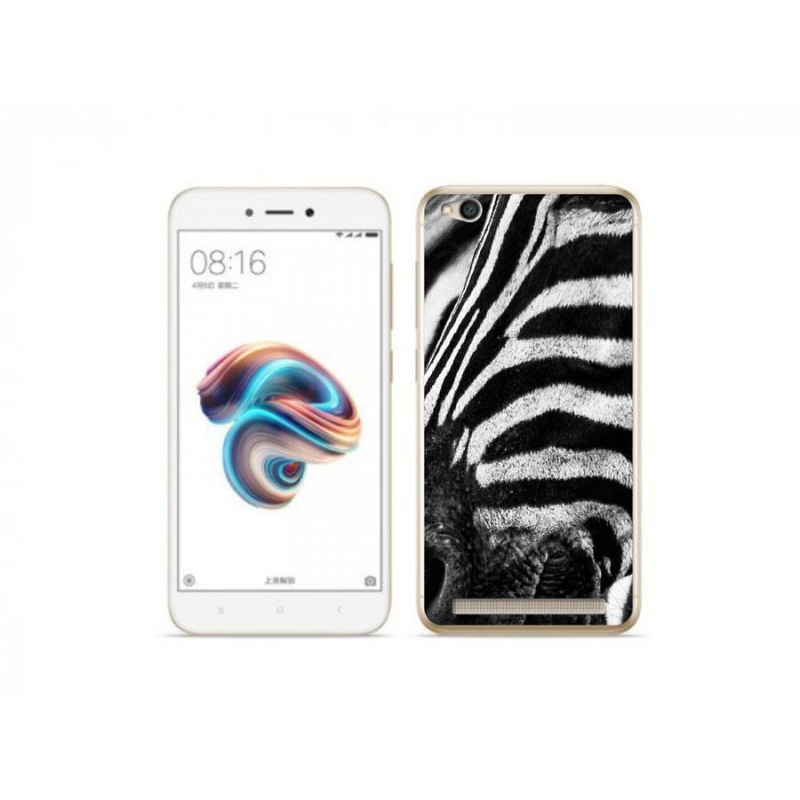 Gélový kryt mmCase na mobil Xiaomi Redmi 5A - zebra